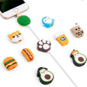 1 % Полезный зарядный защитный защитный защитник для iPhone USB Cable Cable Cable Cable Cable Case Craiser Cover Cover Line Line