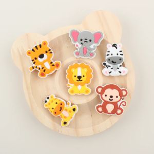 5/10Pcs Silicone Beads Animal Elephant for DIY Keys Chain Loose Spacing Beads Jewelry Making Necklaces Bracelets BPA Free