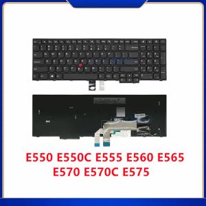 キーボードレノボThinkPad E550 E550C E555 E560 E565キーボードE570 E570C E575英語キーボードUS