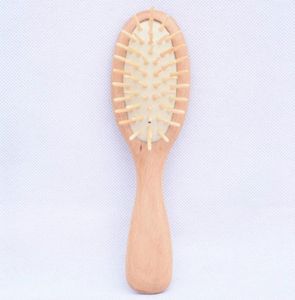 High Quality Massage Wooden Comb Bamboo Hair Vent Brush Brushes Hair Care and Beauty SPA Massager Whole6799391