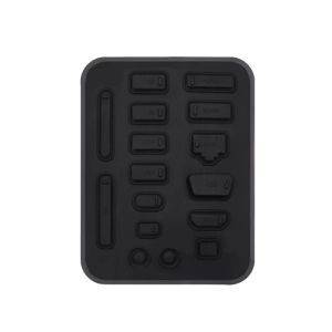 16st Colorful Silicone Anti Dammtät plug -täckning Laptop Stopper med USB VGA HDMI Audio RJ45 SD Interface Computer Accessories