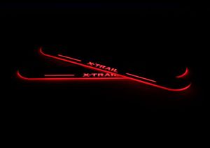 Bewegende LED -Begrüßungs -Pedalauto -Abnutzungsplatte Pedal -Tür -Sill -Pfad Licht für Nissan Xtrail T32 2013 20201206999