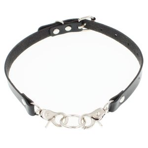 Chokers góticos pretos cravos punk gola punk colares de rebaixas cravejadas para homens para homens bondage cosplay goth je dhgarden dhaik