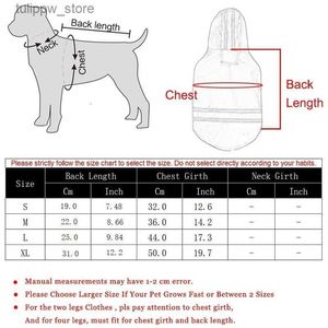 Hundkläder Dog Apparel Summer Outdoor Puppy Pet Rain Coat S-XL Hoody Waterproof ETS PU Raincoat For Dogs Cats Apparel Clothes Wholesale 230719 L46