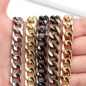 High Quality 60/100/110/120cm Double Clasp Snap Clip Handbag Purse Chain Leather Bag Strap Handle Shoulder Replace Repair DIY