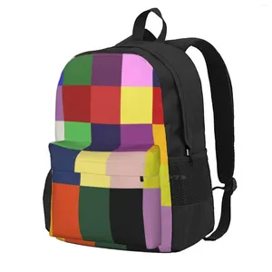 Plecak Patchwork Patchwork Pobrał się worki unisex torby studenckie książki światowe książka dzień żłobek dzieci dzieci