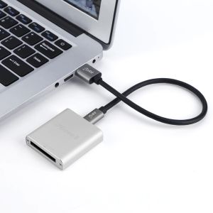 リーダーポータブルタイプCからCFExpressカードリーダーUSB3.1 GEN2 10GBP CFE Bメモリカードドライブフリーラップトップコンピューター電話MacBookipad