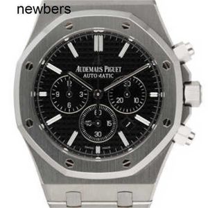 Homens Audempigut Luxury APS Factory Assista Movimento Swiss Royal Oak 26320st Black Dial Watch4Vk9