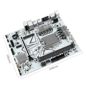 Machinist B760 GT4 Motherboard LGA 1700 Support Intel Core i3/i5/i7/i9 12: e 13: e processorn CPU DDR4 RAM Dual Channel Memory