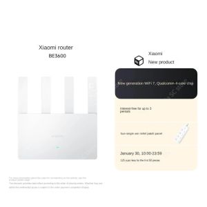 Xiaomi Router BE3600 NY WIFI 7 2.5G Ethernet Port 3600 Mbps Ultra Fast Network Speed ​​Repeater VPN fungerar med MI Home App