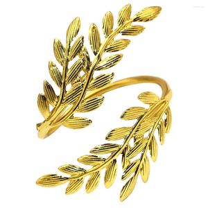 Table Cloth Alloy Napkin Rings Wheat Buckle Fall Decor Decorate Holder Decorative For Party Banquet Xmas Ornaments