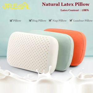 Jflegal LaTex Pillow Natural Rubber Ruck Neck Plesse لا ينهار 85 ٪ من Travesseiro LaTex Almohada Oreiller 240327