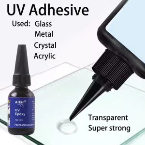 POTENTE GLUE UV UVA SUPPRESSITÀ STRICE LAMPAGGIO DI LAMPAGGIO DI LAMPAGGIO IN FATTA FETTA FATICO PRIFICAZIONE ACRILICA ACRILICA RIPARAZIONE OLY CYANOACRILATO