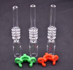 Kuvars tırnak ucu 10mm 14mm 18mm erkek kuvars çivi dab yağı teçhizat su bong plastik Keck klipsli sigara aksaklıklar 5795899