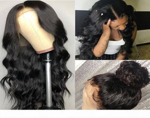 150180 Density Pre Plucked 360 Lace Body Wave Human Hair Wigs With Baby Hair Peruvian Virgin Hair Body Wave Glueless Lace Wig8118878