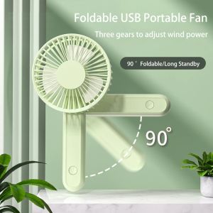 Gadgets Mini Fan Rechargeable Portable Folding Small Portable Handheld Desk Ultraquiet Electric Usb Fan Room Gadgets Cool Gadgets