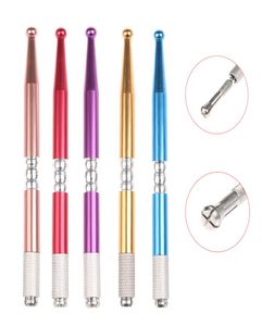 1PCs NEW Acrylic Professional Microblading Eyebrow Pen Tattoo Permanent Makeup Eye Brow Tattoo Pencil Manual Tools8078080