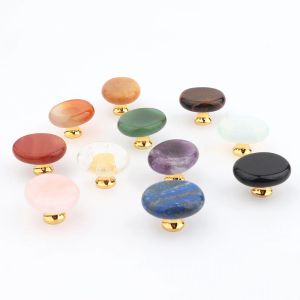 Nature Stone Crystal Drawer Handles Natural Stone Cabinet Wardrobe Shoes Door Drawer Knobs Knob Home Decor Furniture Handle