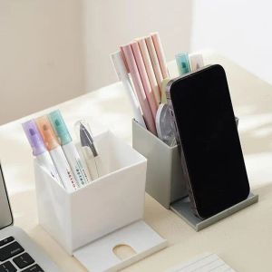 Phone Charging Storage Box Desktop Remote Remote Control Racks Pencil Organizer Multifunctional Office Stationery Storage Box