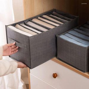Storage Bags Home Bedroom Jeans Clothes Pants Bra Ties T-Shirt Socks For Underwear Organizer Box Cabinets