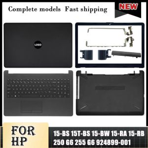 Cases For HP 15BS 15TBS 15BW 15RA 15RB 250 G6 255 G6 924899001 Laptop LCD Back Cover/Front Bezel/Hinges/Hinges Cover/Bottom Case