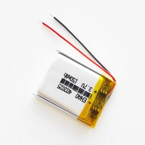 EHAO 402025 3,7V 150mAh Polímero de lítio LIPO Bateria recarregável para MP3 GPS Bluetooth fone de ouvido