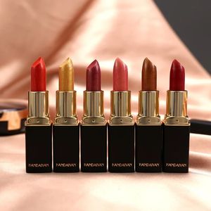 9 kolorów Makeup Matte Lipstick Waterproof Waterproof Długie usta Seksowne czerwone różowe aksamitne nagi szminki Kosmetyki Kosmetyczne