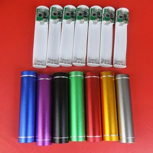 Multicolor USB 5V/1A Power Bank Case 18650 Suite Battery Extern DIY Charge Box Kit Universal Mobiltelefoner