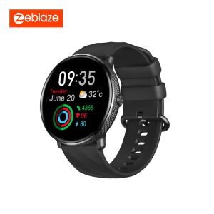 Relógios Zeblaze GTR 3 Pro Voice Calling AMOLED Display Smart Watch Relógio 316L Aço inoxidável Fitness Wellness Smartwatch For Men Women