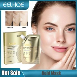 Máscara hidratante da máscara de ouro de ouro antienvelhecimento Acne Remova os poros Snake Venom Whitening Facial Mask Firming Face Skin Care