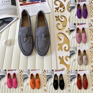 Loro Piano Shoe Designer Shoes Casual Shoes Dress Shoes Mens Trainers Tasman Flat Heel Classic Loafers Low Top Luxury Suede Moccasin Slip On Career Men Casual Shoe