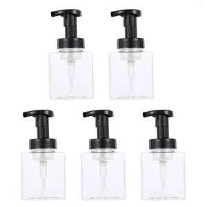 Liquid Soap Dispenser Foam Bottle Pump Bathroom Supplies Refillable Lotion Dispensers Clear Travel