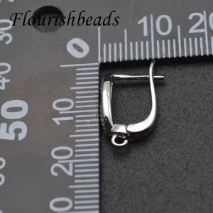 Hurtownia DIY Earswire Rhodium Color Hooks Hooks