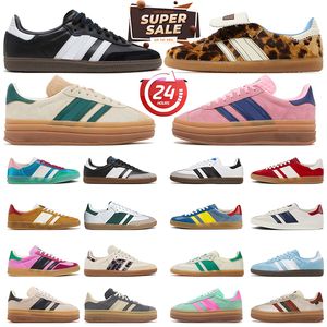 Designer Shoes casual shoes platform Bold Pink Glow Pulse Mint Pink Core Black White Pony Leopard Pink Velvet Yellow men Women campus Sports Sneakers