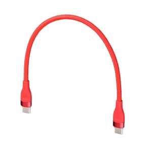 Kabel Cable Cable USB C Man till manlig snabb laddningskabel 66W för surfplattor, telefoner och mer 25 cm