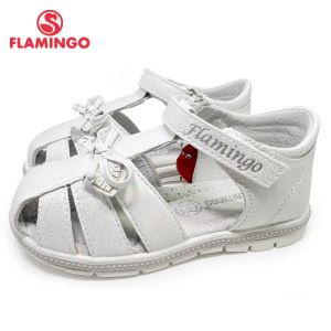 Spor ayakkabı flamingo 2022 Çocuk Sandalet Çift Kanca Döngü Sandalet Sandalet Sevimli Çiçek Baskı Arch Destek Kızlar Toddler Sandalet Çocuk Ayakkabıları