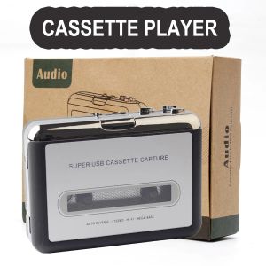 Игроки многоцелевой кассетный игрок mp3/CD Audio Auto Auto Reverse USB -кассетный магнитоспособность встроенный в микрофонный кассет MP3 Walkman Walkman Walkman