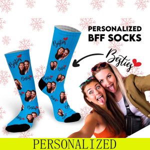 Индивидуальные DIY Мужские носки женские носки Интересная печать подруг подружек персонализировали твое лицо Фотографии напечатаны на носках