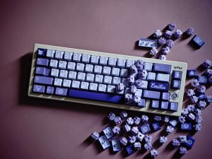 Accessori GMKY ICE WITCH KeyCaps Profilo Cherry Double Shot Font PBT KeyCaps Font ABS per MX Switch Mechanical Tastiera