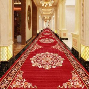 Hallway Stair Carpet Simple Corridor Carpet Long Hallway Area Rug Hotel Mall Wedding Hall Runners Floor Mat Kitchen Aisle Mat