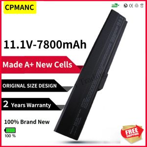 Baterias CPMANC 7800mAh Bateria de laptop para asus k42j k42f k42jr k42d k42jc k42jf k42jb k52 k52d k52de k52dr k52dy k52eq k52jt k52f k52j