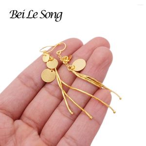 Dingle örhängen dubai guldfärg för kvinnor mode kvinnors smycken öronringar örhänge piercing accesories