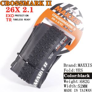Maxxis Crossmark II-däck designade för hastighet, reviderad för kontroll av öppen sida knoppdesign för mångsidig ccorning 26/27.5/29 i