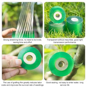 Roll tape graft budding Parafilm Pruning Pruner Plant fruit tree Nursery moisture barrier floristry Seedle Garden repair Strecth