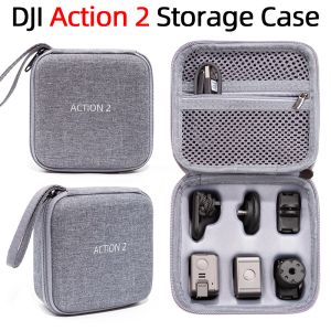 Accessori per DJI Action 2 Storage Borsa Lingmo DJI Sports Camera Crivpettica Borsa di trasporto per DJI Action 2 Accessori Box