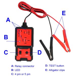 Indicador de LED de revezamento de carro de carro de 12V universal