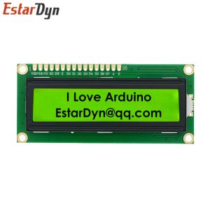 LCD -modulblå grön skärm IIC/I2C 1602 för Arduino 1602 LCD UNO R3 MEGA2560 LCD1602