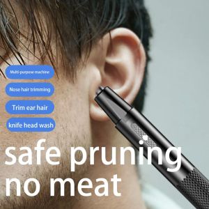 Nose Hair Trimmer Electric Rechargeable Nose Trimmer USB Charging Men Shaver Razor Women Nose Hair Cutter Ear Trimmer Waterproof
