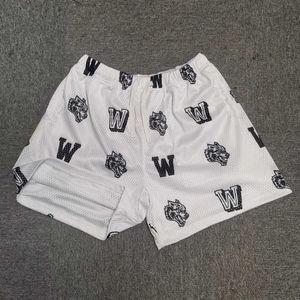 Wolf Head Brand Shorts Men's Shorts DARCSPORT Mesh Shorts Designer Shorts Classic Gym Mesh Shorts Sports Shorts Ventilate Wolf Print Dou 6767