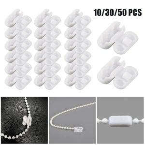 10/30/50pcs Roller Blind Pull Ciąg Clips do standardowego rozmiaru 10 Ball Cain Kurtyna do wałka/pionowego/rzymskiego łańcucha niewidomego